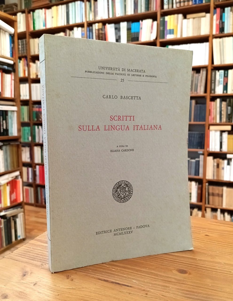 Scritti sulla lingua italiana | Immagine principale