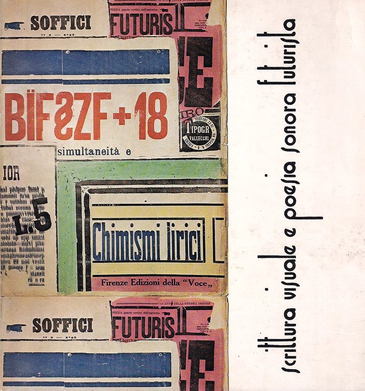 Scrittura visuale a poesia sonora futurista | Immagine Gallery 2