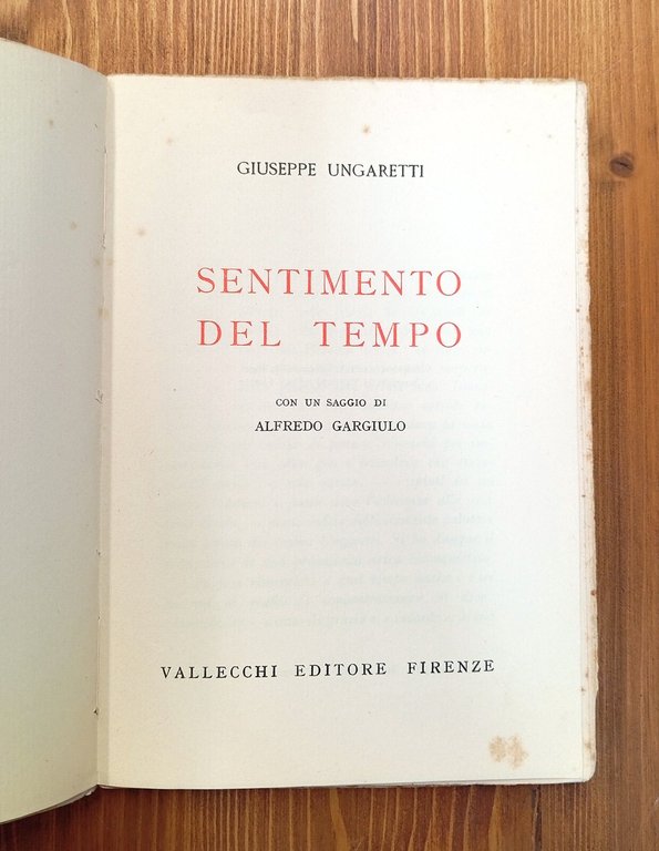 Sentimento del tempo