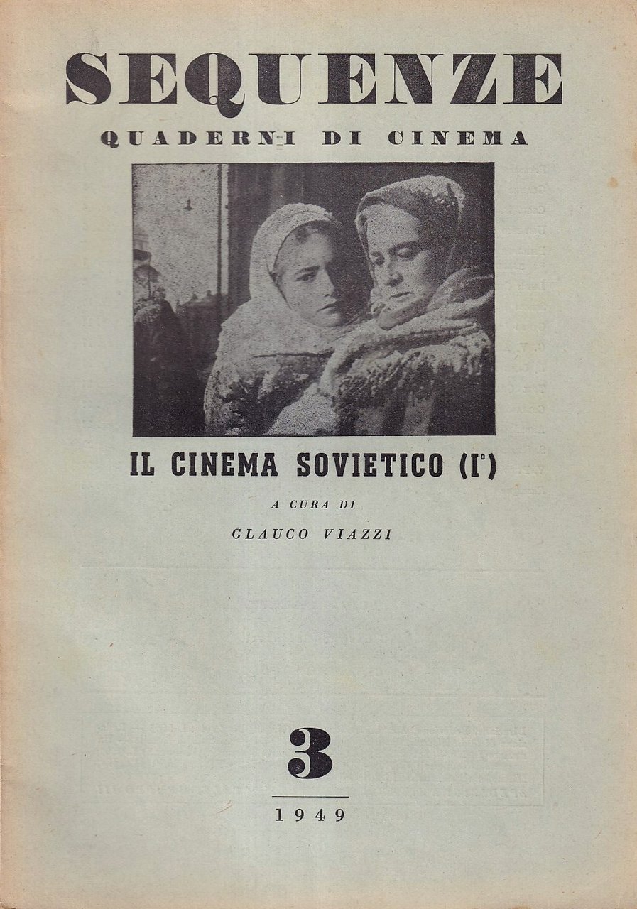 Sequenze. Quaderni di cinema - Anno I, n. 3, novembre …