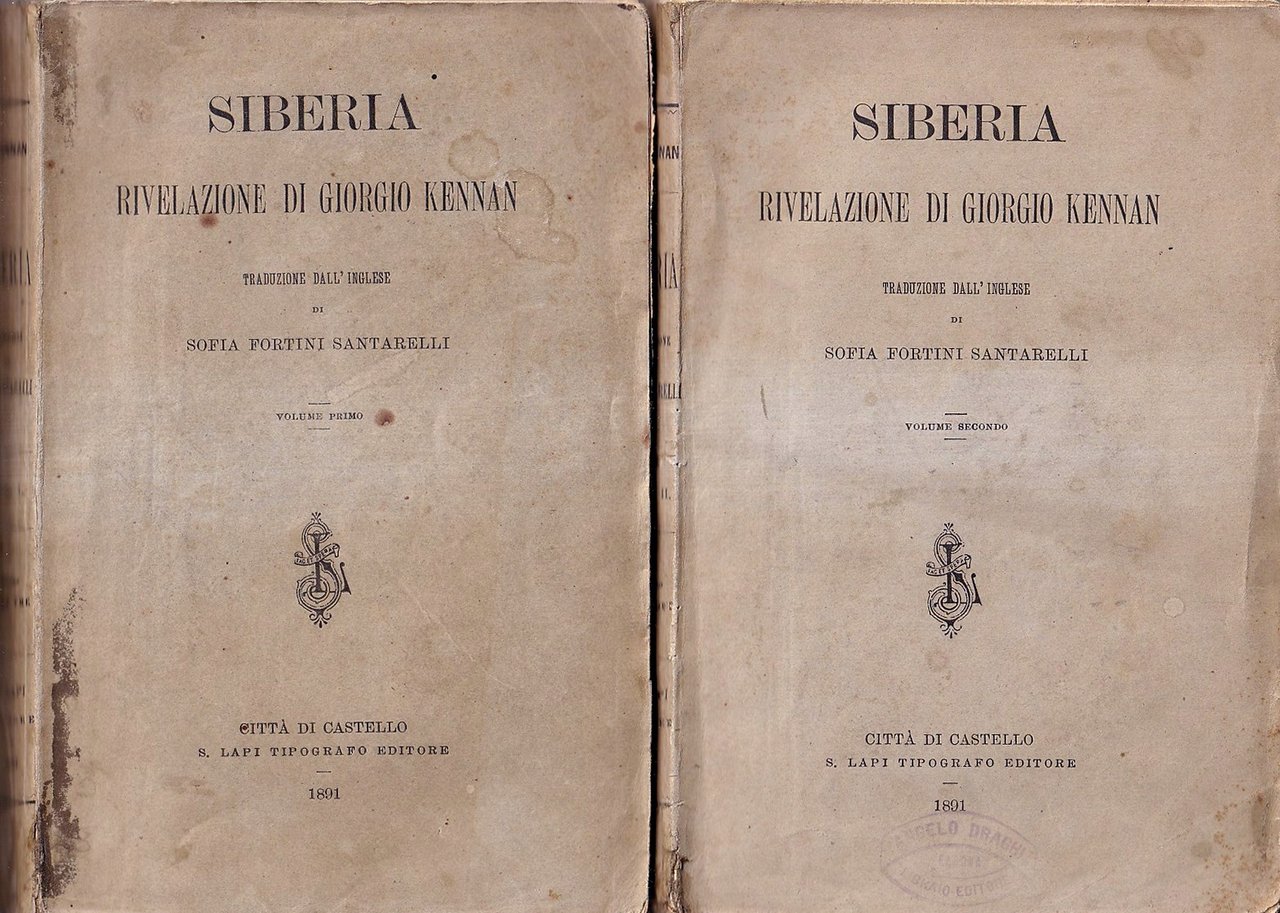 Siberia. Rivelazione di Giorgio Kennan (2 Voll.) | Immagine principale