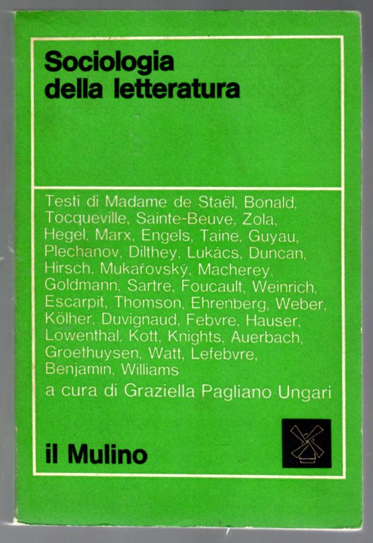 Sociologia Della Letteratura