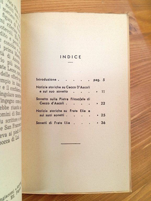 Sonetti alchemici di Cecco d'Ascoli e Frate Elia