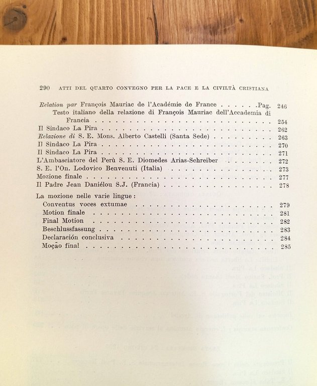 Speranza teologale e speranze umane. Atti del quarto Convegno internazionale …