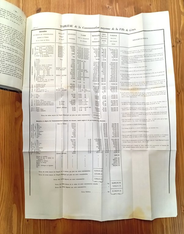 Statistique de la ville de Gênes. Tome premier