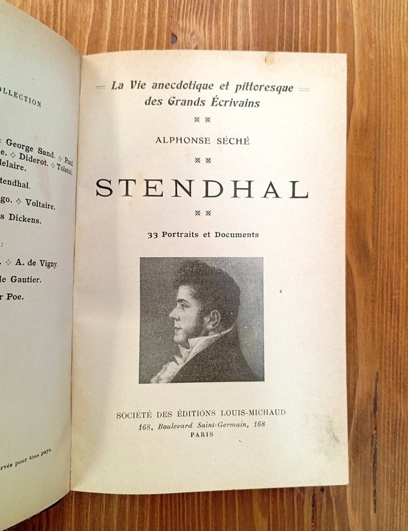 Stendhal. 33 portraits et documents