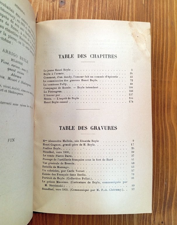 Stendhal. 33 portraits et documents