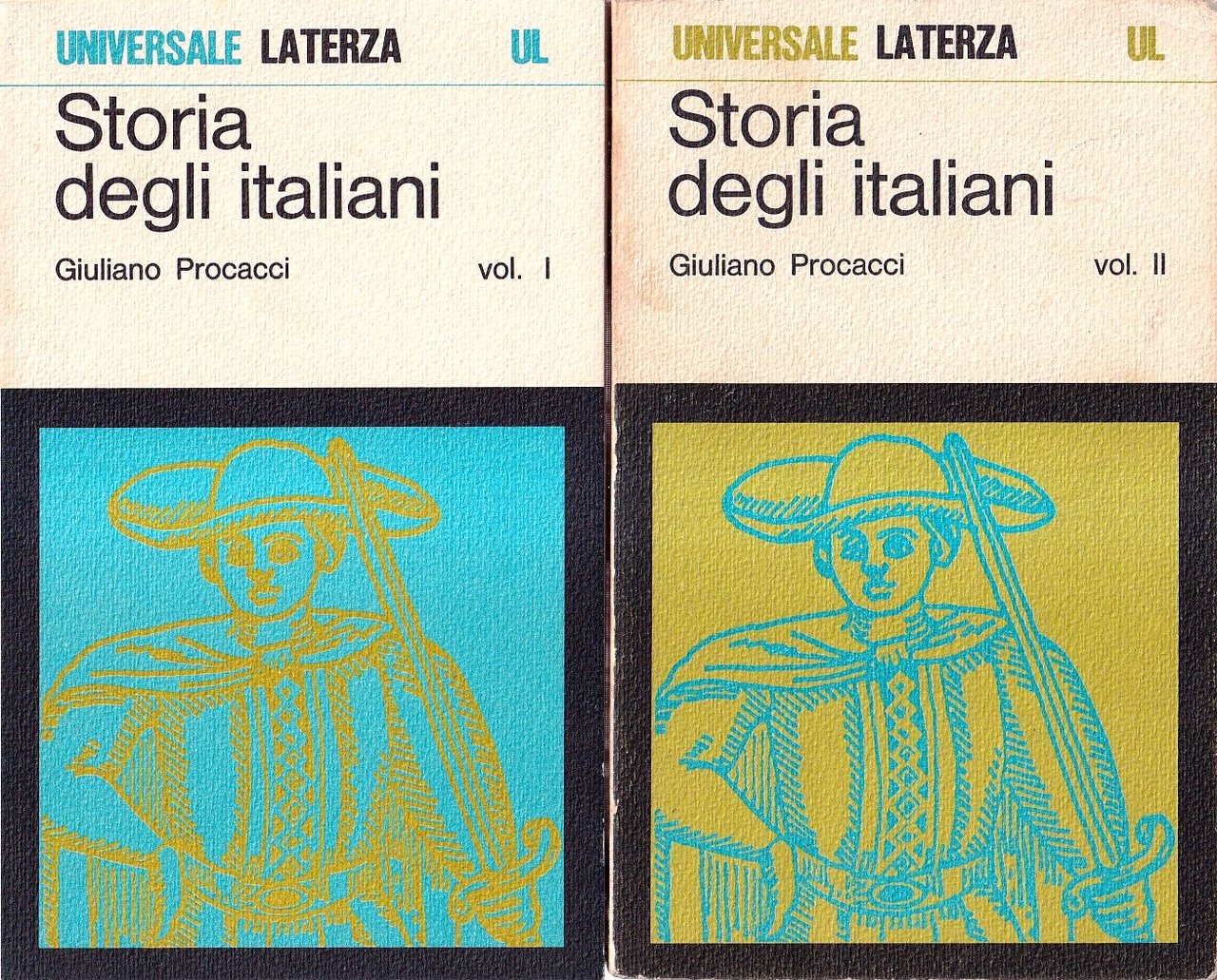 Storia degli italiani. Vol. I^ e II^ | Immagine principale
