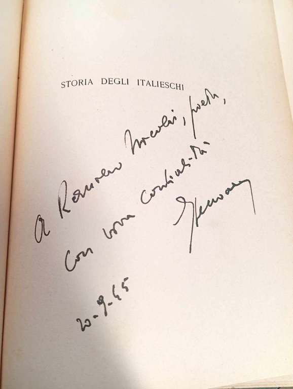 Storia degli Italieschi dalle origini ai giorni nostri