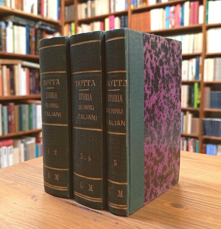 Storia dei popoli italiani di Carlo Botta tradotta dall'originale francese … | Immagine Gallery 1