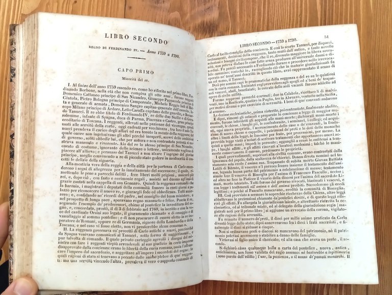 Storia del Reame di Napoli - Vol. I e II …