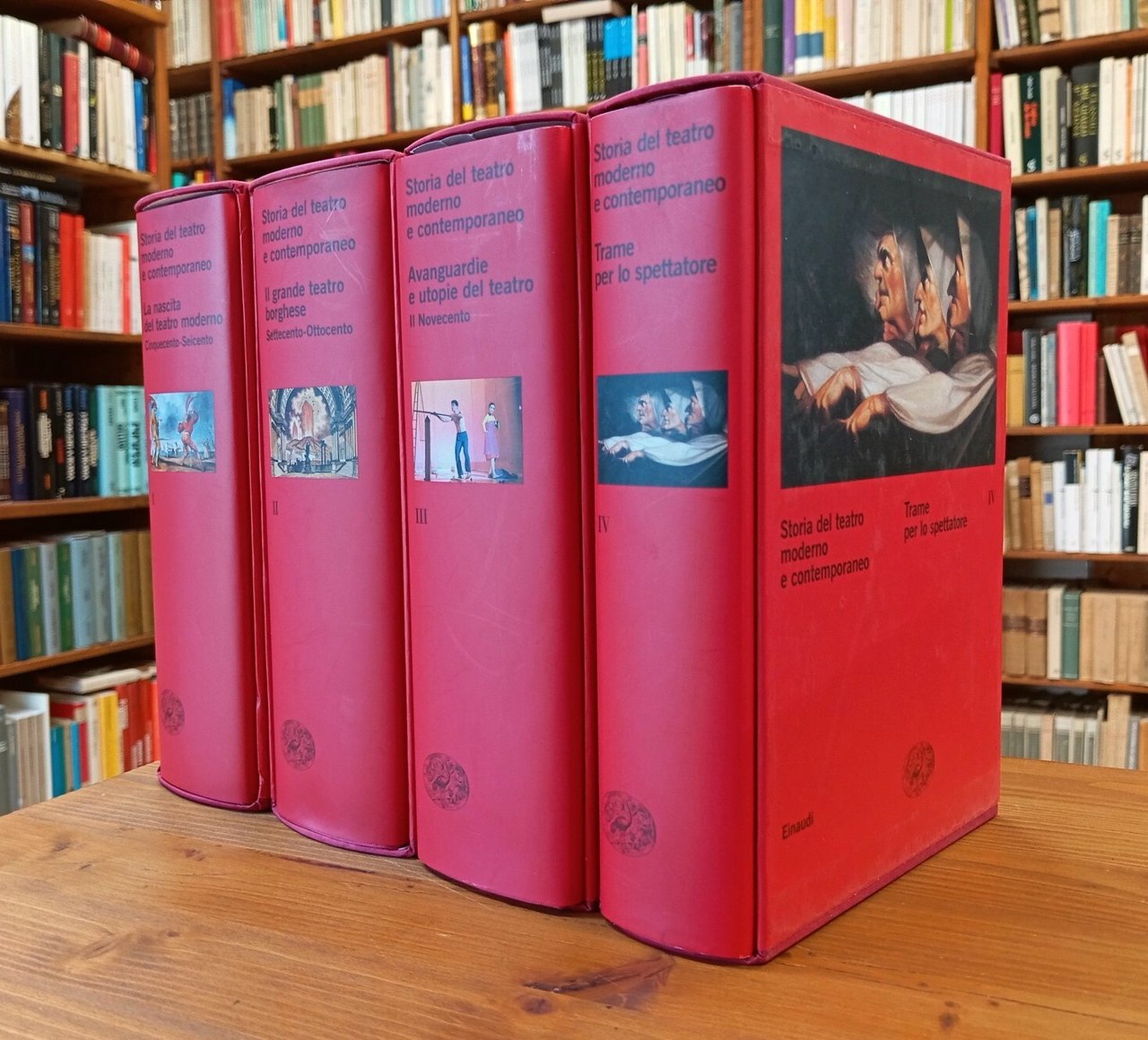 Storia del teatro moderno e contemporaneo (4 volumi - opera …