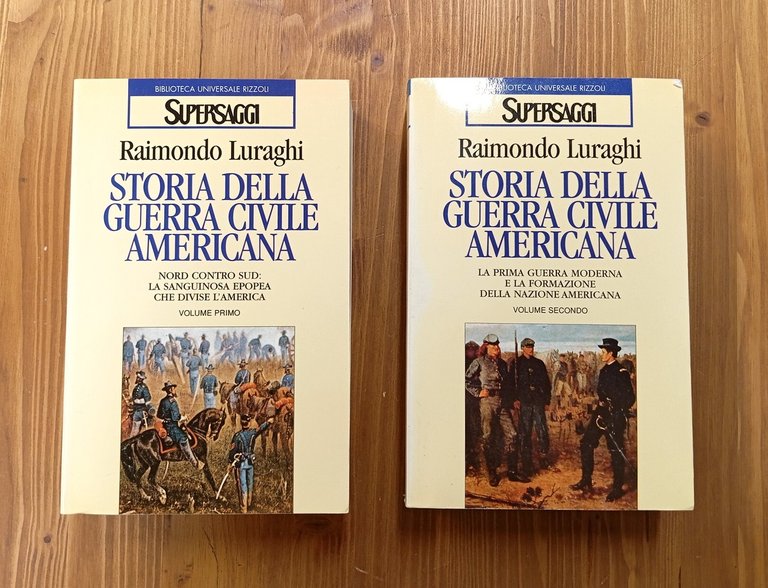 Storia della guerra civile americana. Vol. I e II