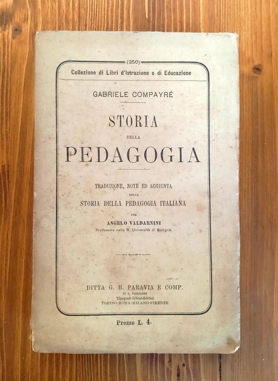 Storia della pedagogia