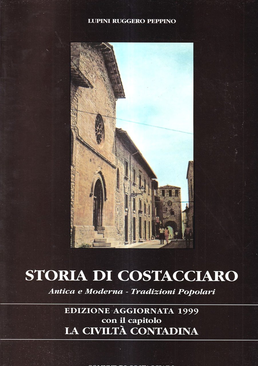 Storia di Costacciaro. Antica e moderna - Tradizioni popolari