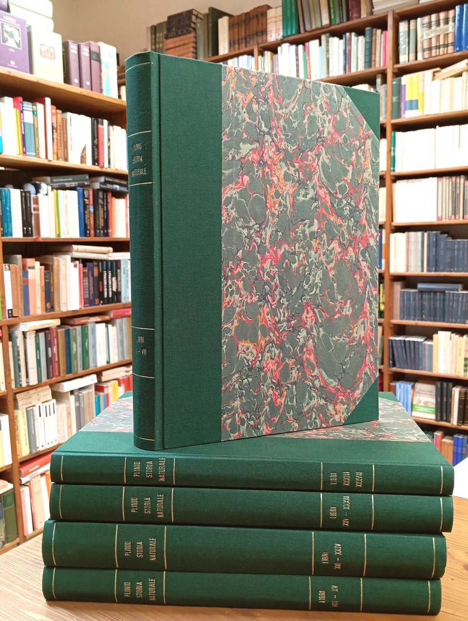 Storia naturale / Plinii Naturalis historia (5 volumi - opera … | Immagine principale