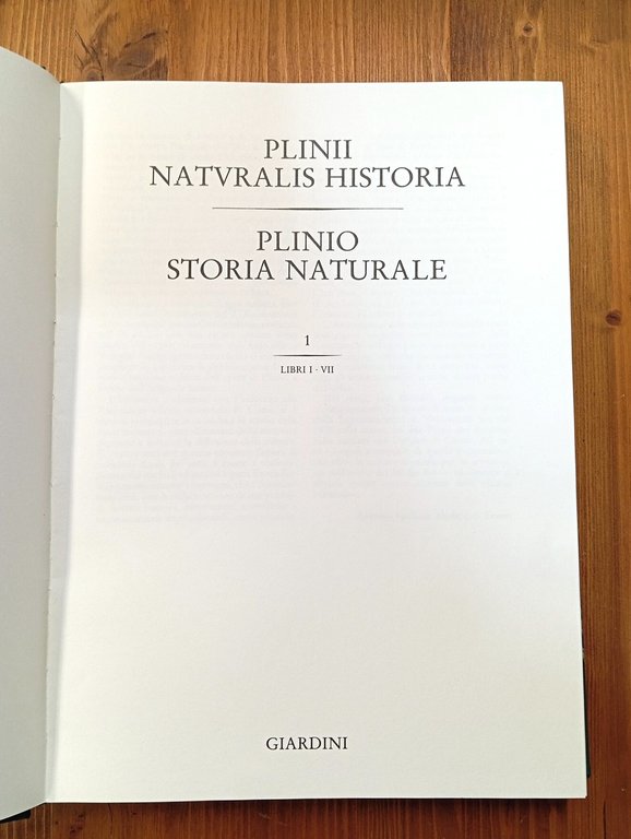 Storia naturale / Plinii Naturalis historia (5 volumi - opera … | Immagine Gallery 2