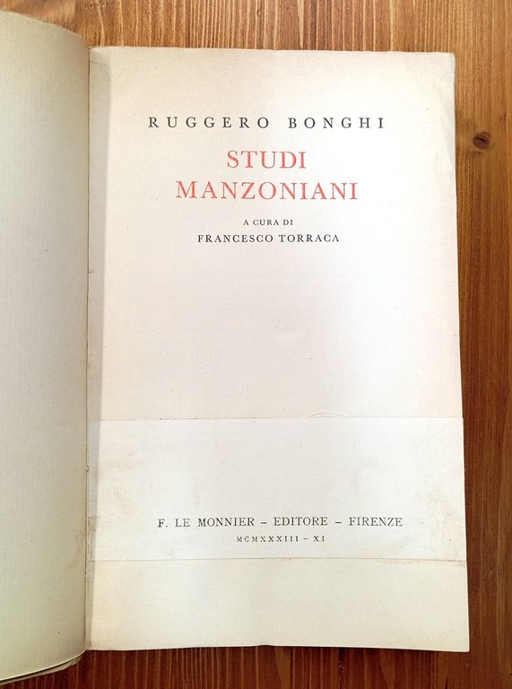 Studi manzoniani