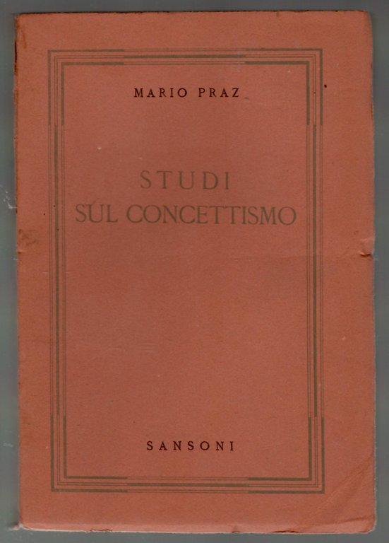 Studi Sul Concettismo