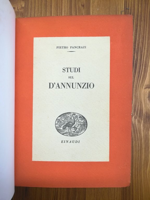 Studi sul D'Annunzio | Immagine Gallery 2