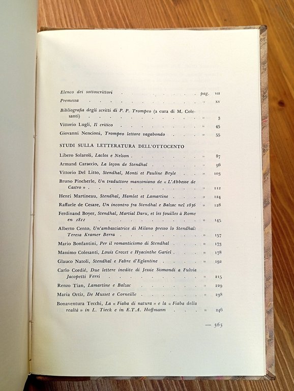 Studi sulla letteratura italiana dell'Ottocento in onore di Pietro Paolo …