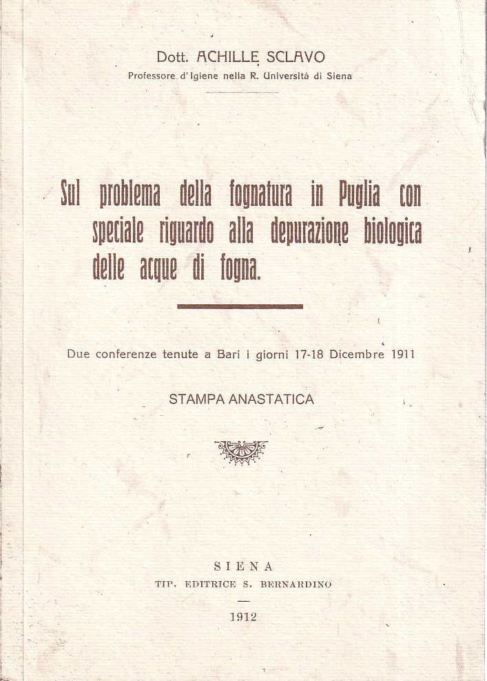 Sul problema della fognatura in Puglia con speciale riguardo alla … | Immagine principale