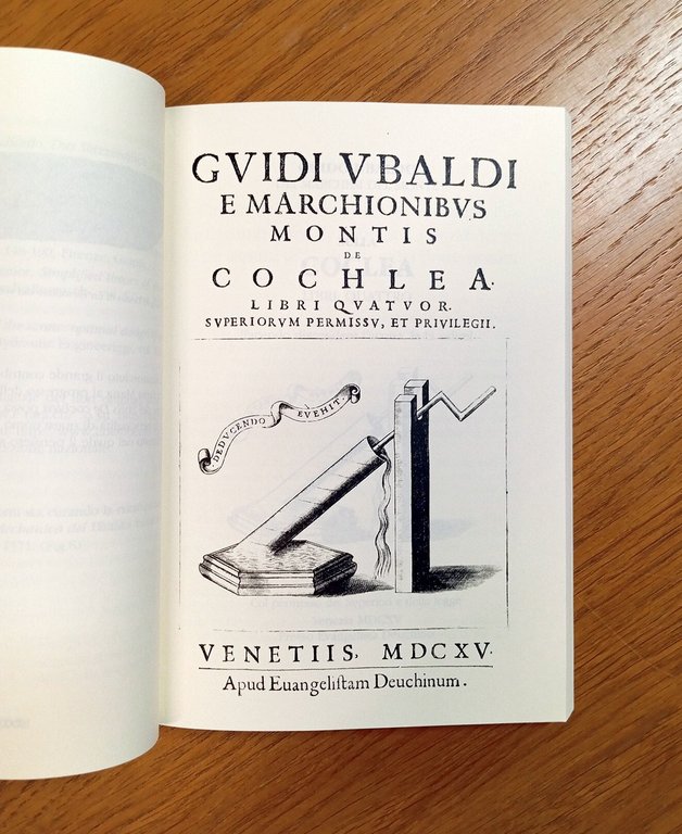 Sulla coclea. Libri quattro (facendo discendere l'acqua, la fa salire) | Immagine Gallery 2