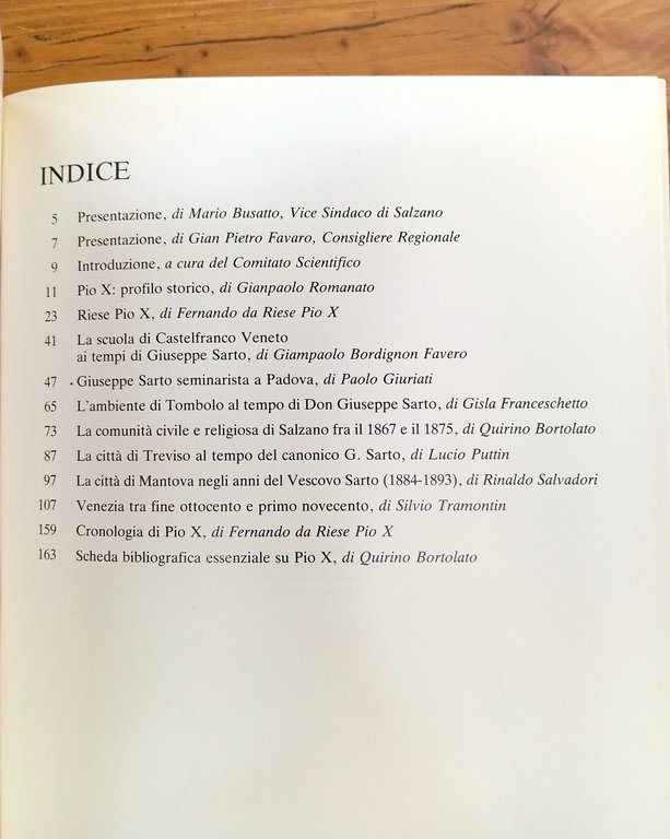 Sulle orme di Pio X. Giuseppe Sarto (1835-1914) dal microcosmo …