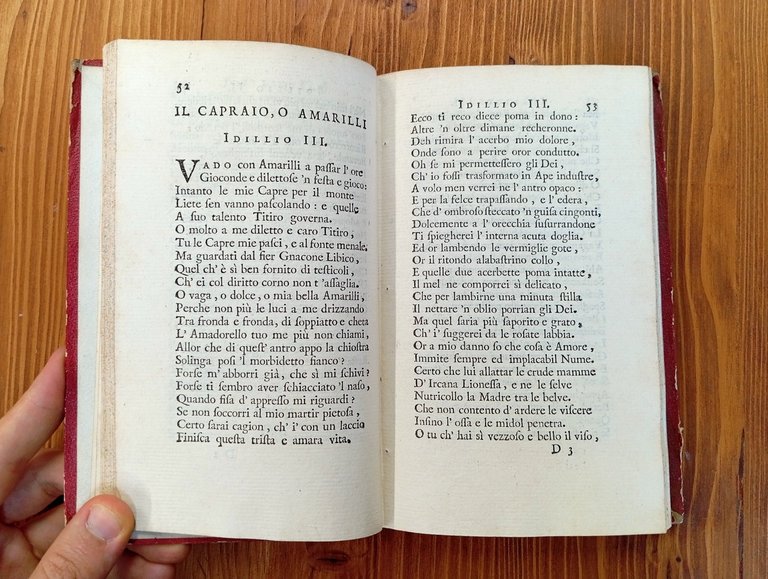 Teocrito volgarizzato da Domenico Regolotti romano, professore di poetica, e …