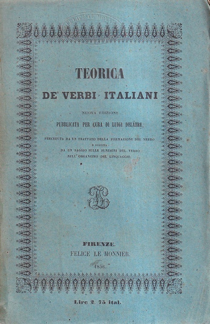 Teorica de' Verbi Italiani | Immagine principale