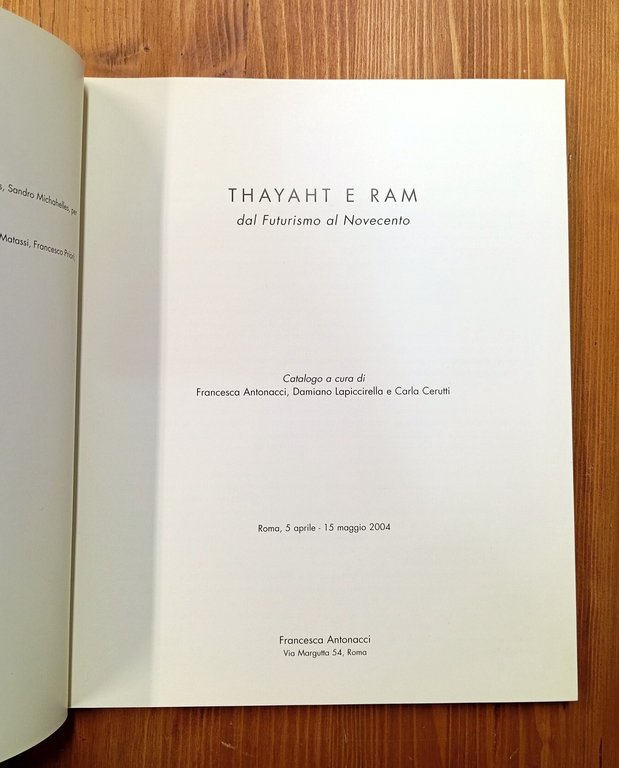 Thayaht e Ram: dal futurismo al Novecento