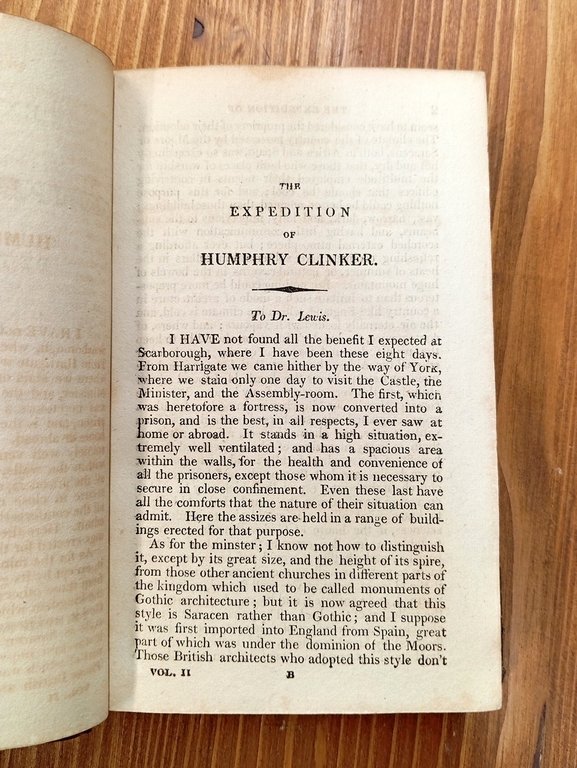 The expedition of Humphry Clinker. Vol. II
