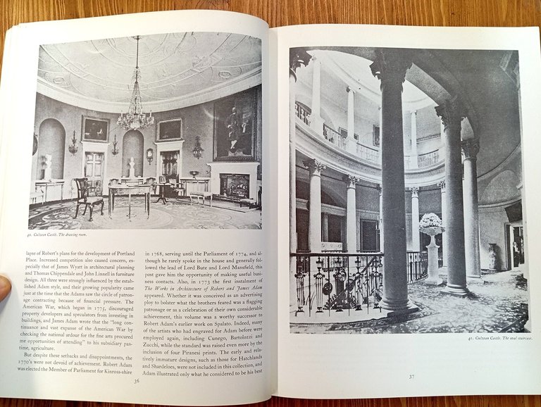 The works in architecture of Robert and James Adam