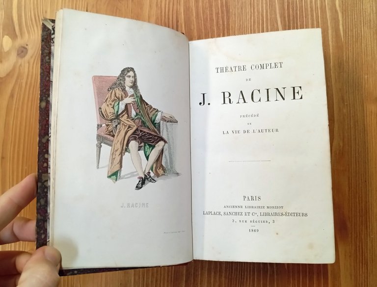 Théâtre complet de J. Racine. Précédé de la Vie de …