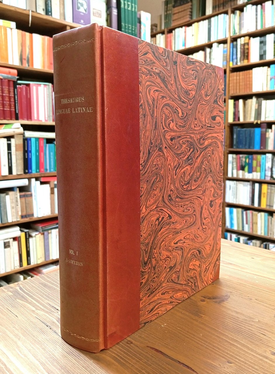Thesaurus Linguae Latinae [Thesavrus Lingvae Latinae]. Editus auctoritate et consilio … | Immagine principale