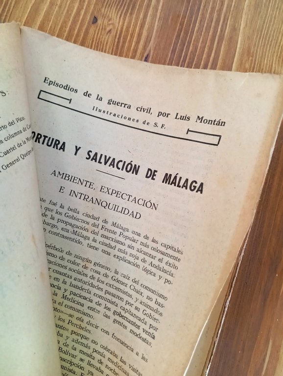 Tortura y salvación de Málaga