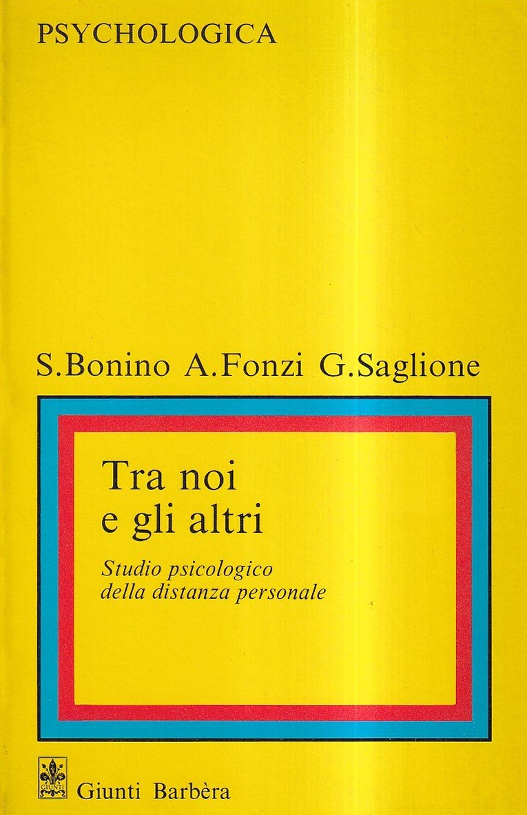 Tra noi e gli altri. Studio psicologico della distanza personale