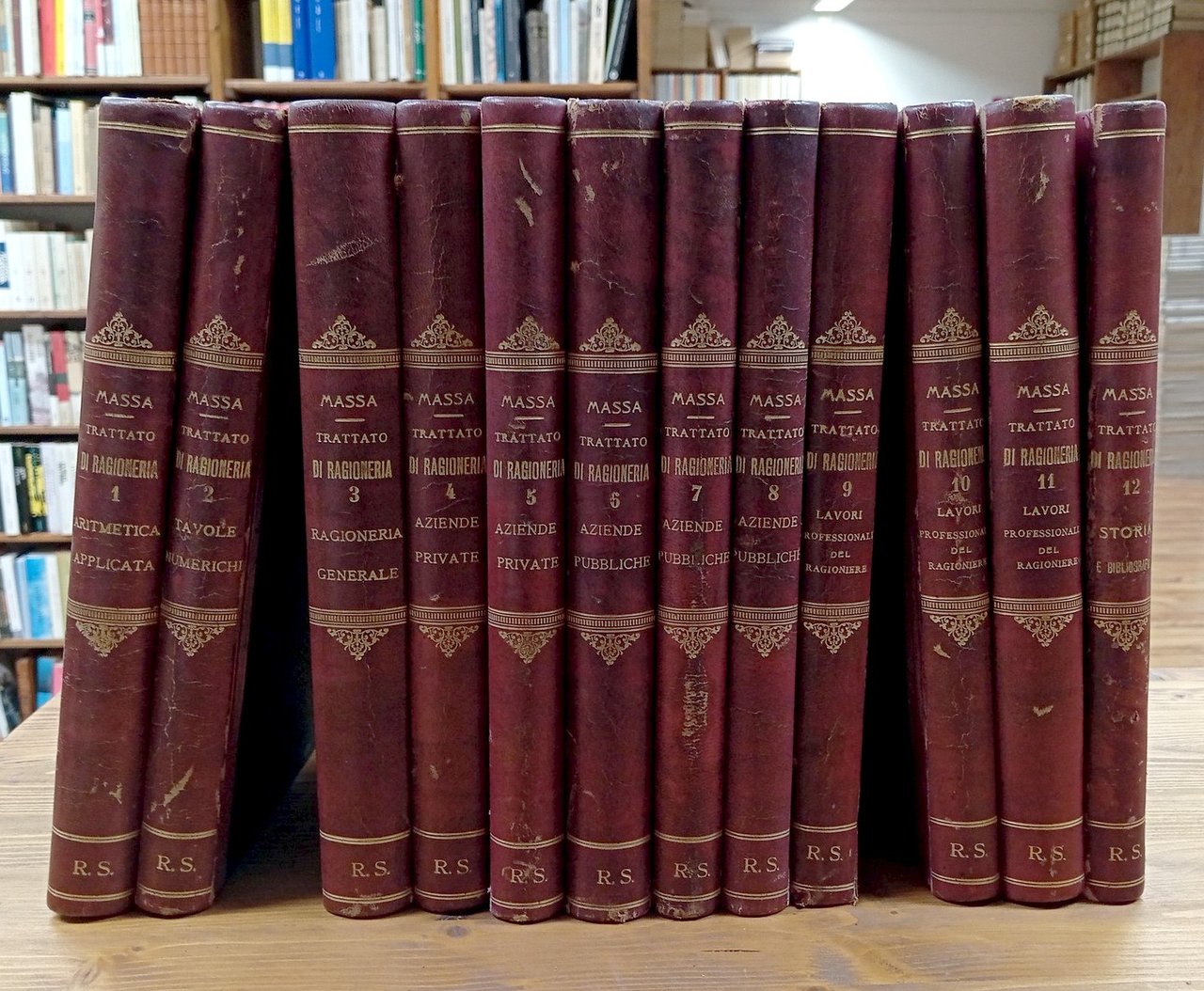 Trattato completo di ragioneria - Voll. I-XII (opera completa)