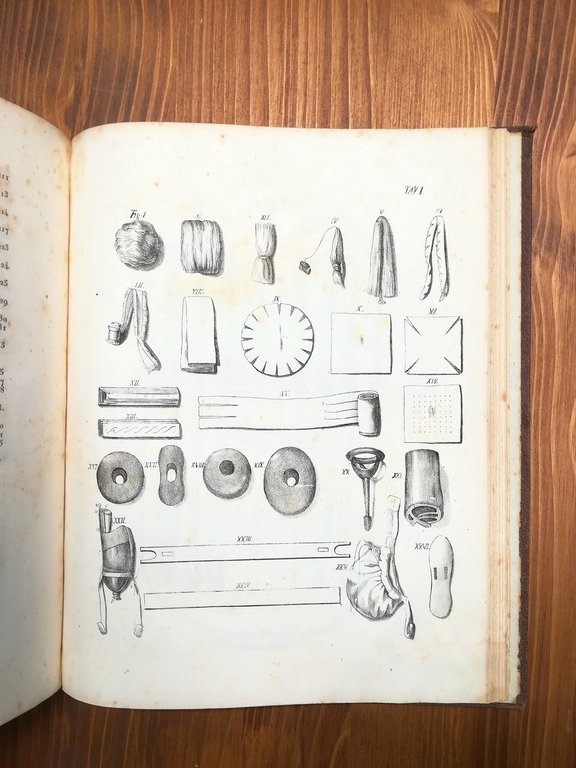 Trattato di apparecchi chirurgici in tavole litografiche