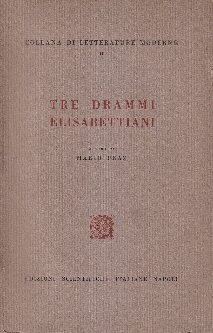 Tre drammi elisabettiani | Immagine principale