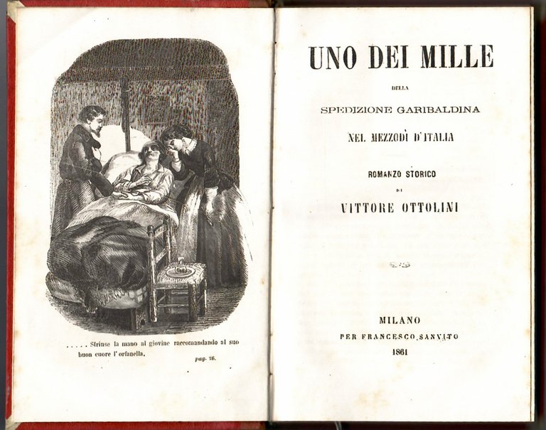 Uno dei Mille della spedizione garibaldina nel Mezzodì d'Italia