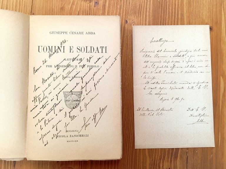 Uomini e soldati. Letture per l'esercito e pel popolo