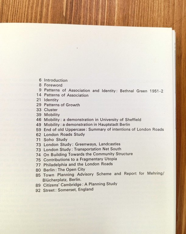 Urban Structuring: Studies of Alison &amp; Peter Smithson