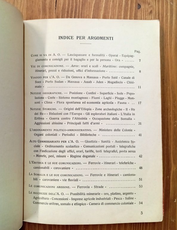 Vademecum per l'Africa Orientale. Guida generale sintetica per chi vi … | Immagine Gallery 3