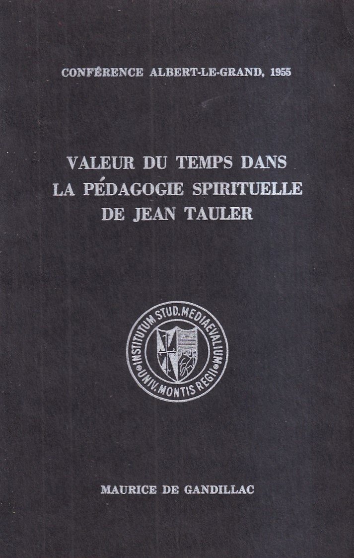 Valeur du temps dans la pédagogie spirituelle de Jean Tauler | Immagine principale