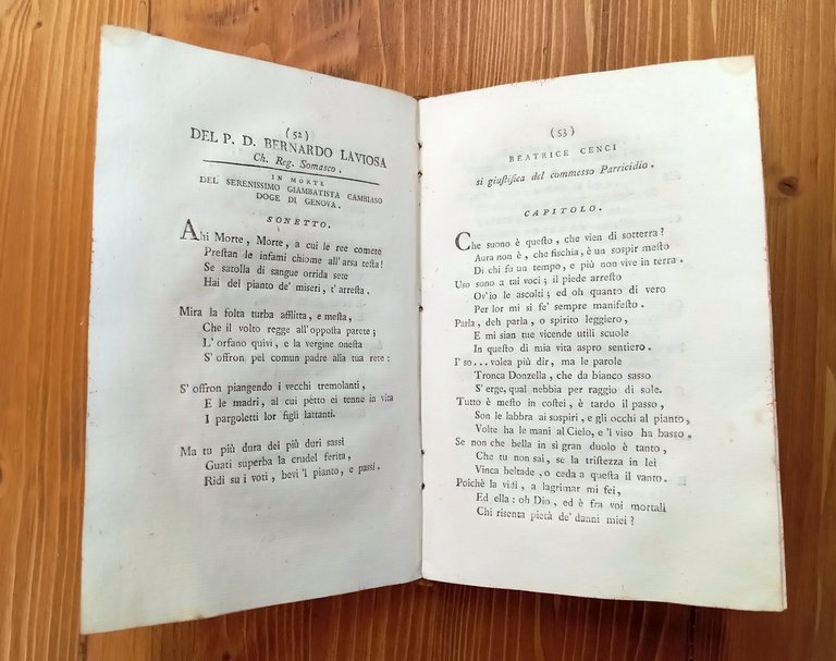 Versi scelti de' poeti liguri viventi nell'anno 1789, raccolti da …