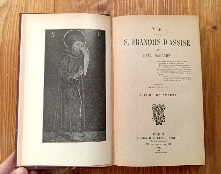 Vie de S. François d'Assise