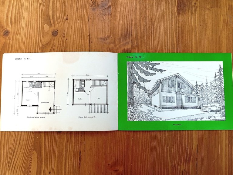 Ville in cemento armato per la montagna