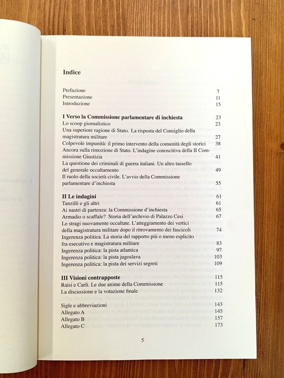 Visioni contrapposte. L'istituzione e i lavori della 'Commissione parlamentare d'inchiesta …