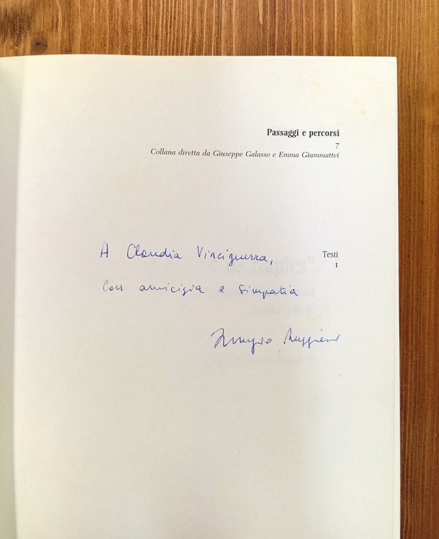 "Votre fidèle ami de Naples". Lettere a Edmond de Goncourt …